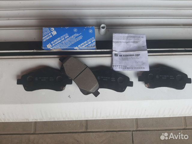 Торм.колодки перед кашияма D2233M тойота