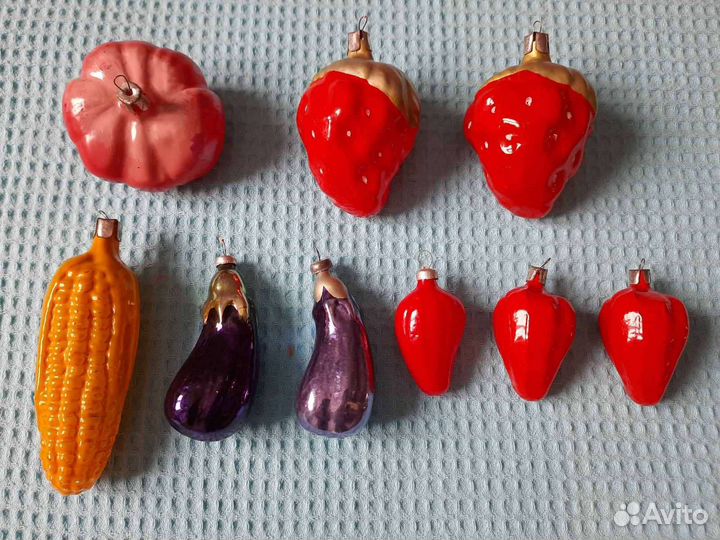 Елочные игрушки СССР советские