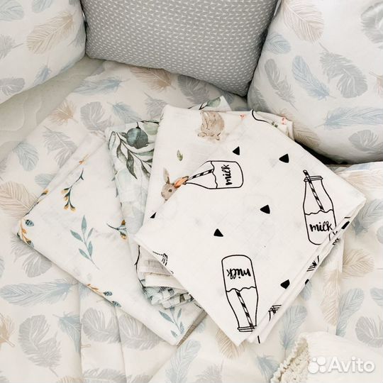 Пелёнки из муслина Новые