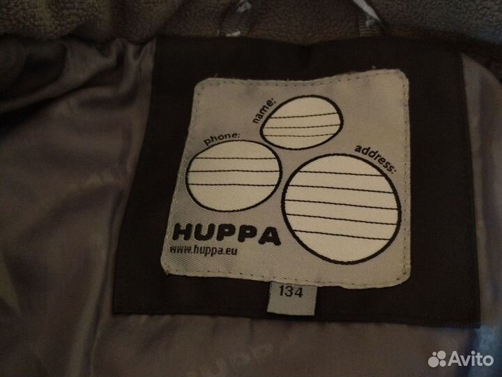 Пальто детское зимнее huppa хуппа 134