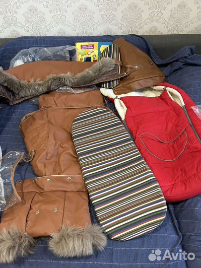 Коляска mima xari 3 в 1 +зимний комплект