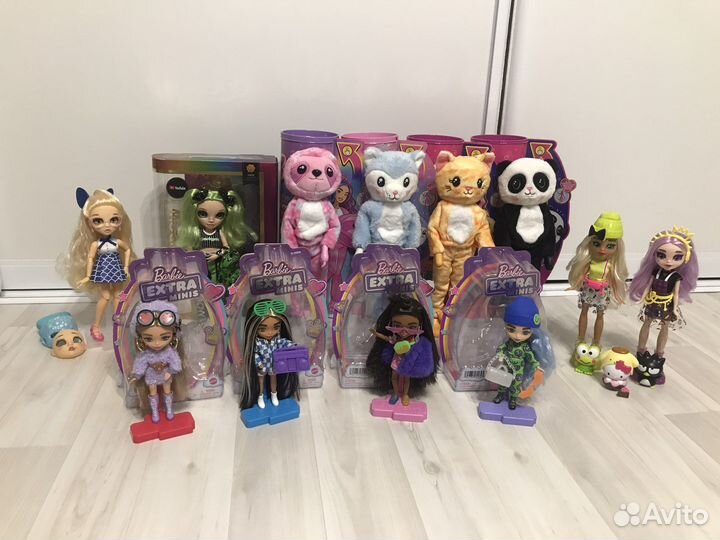 Куклы Barbie, Rainbow High, Fail Fix, Hello Kitty