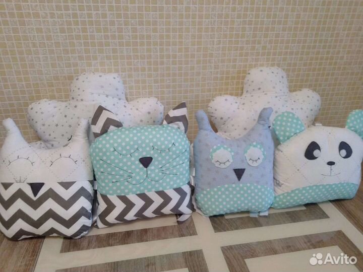 Бортики в кроватку