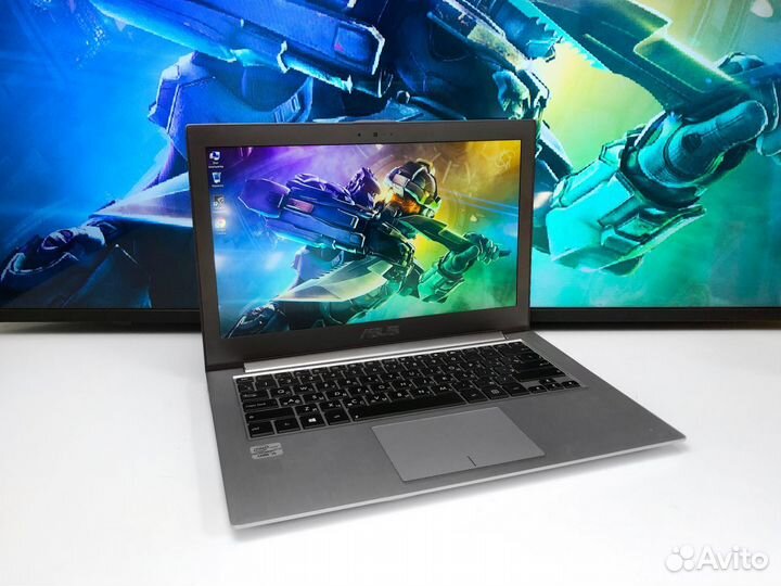 Тонкий ноутбук Asus i5 + Geforce + IPS