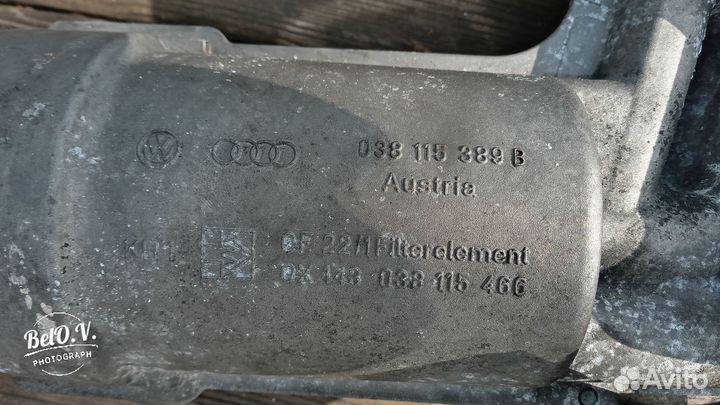 Корпус масляного фильтра 1.9 дизель Ауди Фольксваг