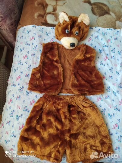 Новогодние костюмы для мальчика (медведь,тигр)
