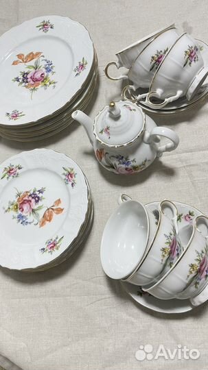 Сервиз столовый полевой цветок Bernadotte