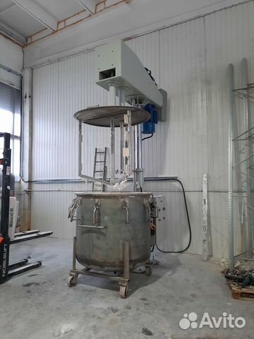 Диссольвер двухосевой