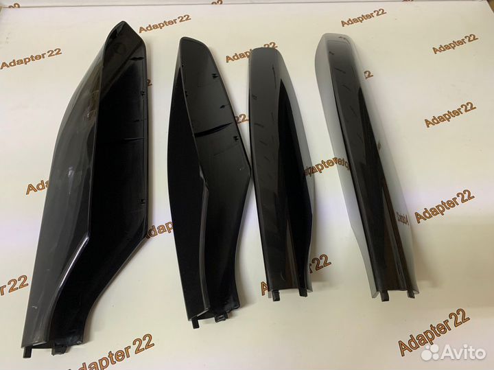 Крышки рейлингов Toyota LC Prado120 03-08 поштучно