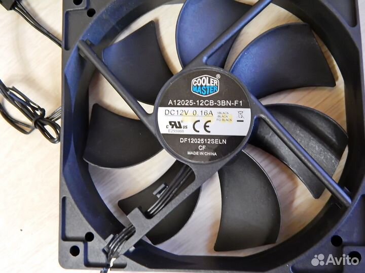 Корпусной вентилятор Cooler Master 120x120mm