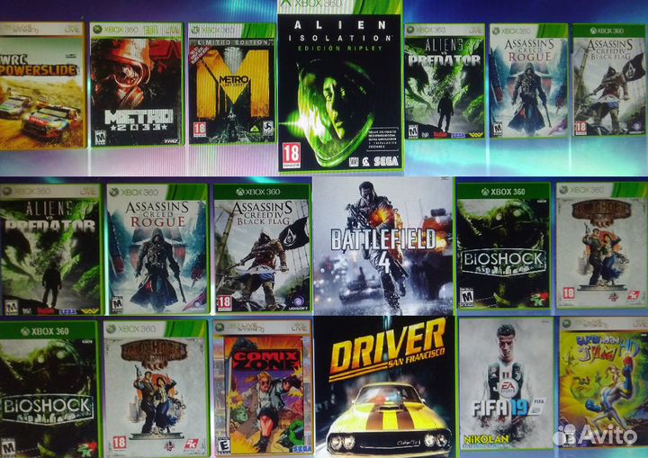 Игровая приставка Xbox 360 slim freeboot