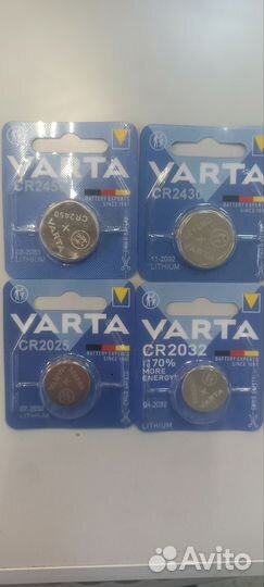 Батарейки Varta 2430 2450