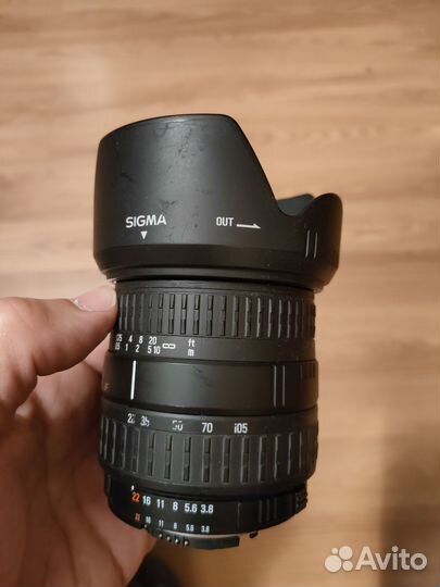 Объектив Sigma 28-105 1:3.8-5.6 UC-III для Nikon