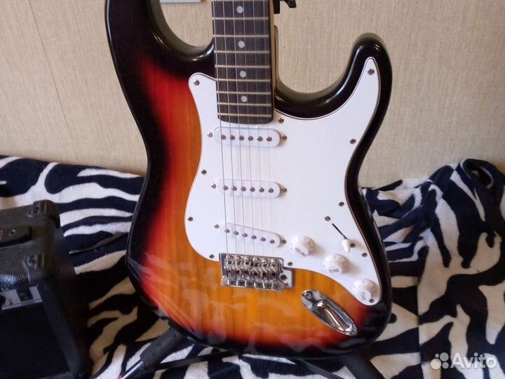 Гитара с комбоусилителем