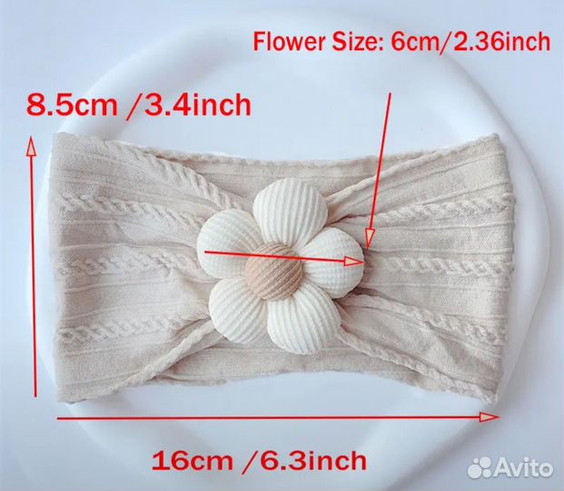 Детская повязка на голову