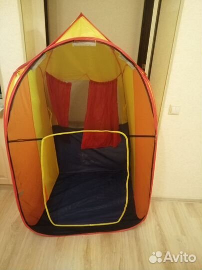 Детская палатка-кукольный театр