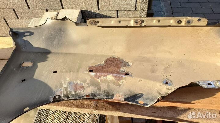 Крыло переднее левое hyundai tucson 2008