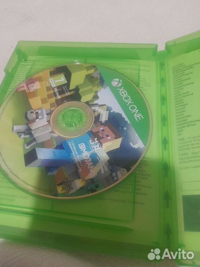 Диск для xbox one minecraft