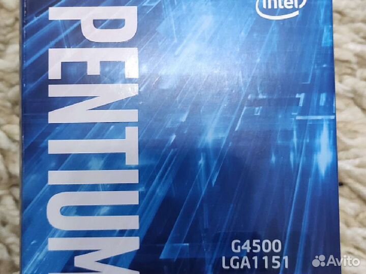 Intel pentium g4500