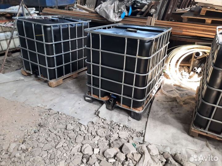 Еврокубы и евробочки из под спирта 1000л,227л