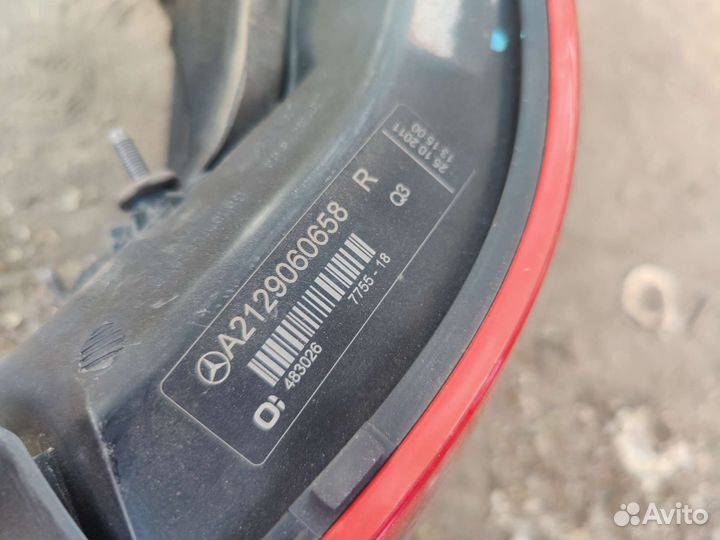 Задний фонарь w 212