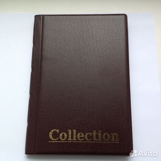 Набор иностранных монет в альбоме без повторов