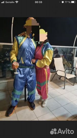 Спортивный костюм в стиле 90х новый