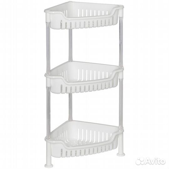 Этажерка угловая трехэтажная Grampus GR-7293