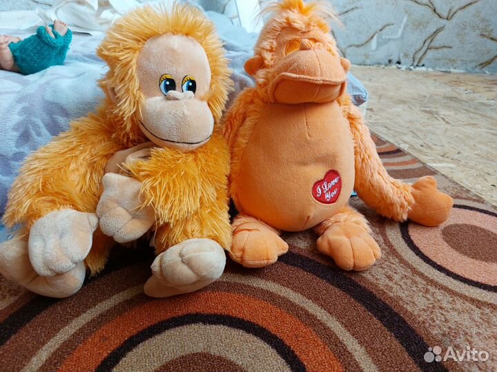 Мягкие игрушки большой медведь