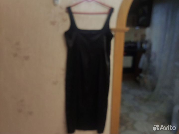 Платье- сарафан из натур.шелка р.46 mexx новый