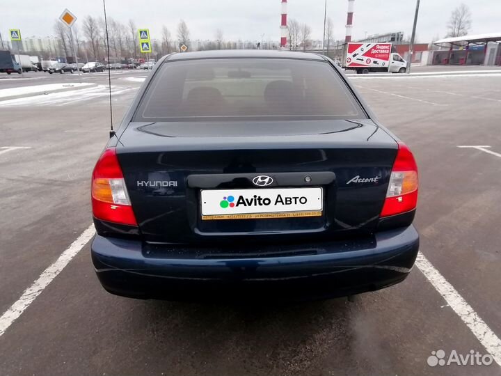 Hyundai Accent 1.5 AT, 2007, 166 350 км