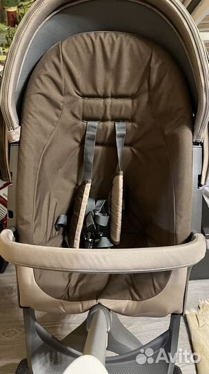 Коляска Stokke xplory 3 в 1 бежевая