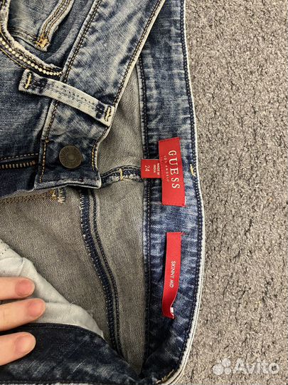 Джинсы guess skinny mid
