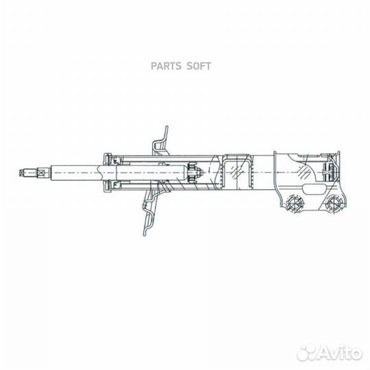 CTR GY1488G / cykk-499-G Амортизатор перед лев