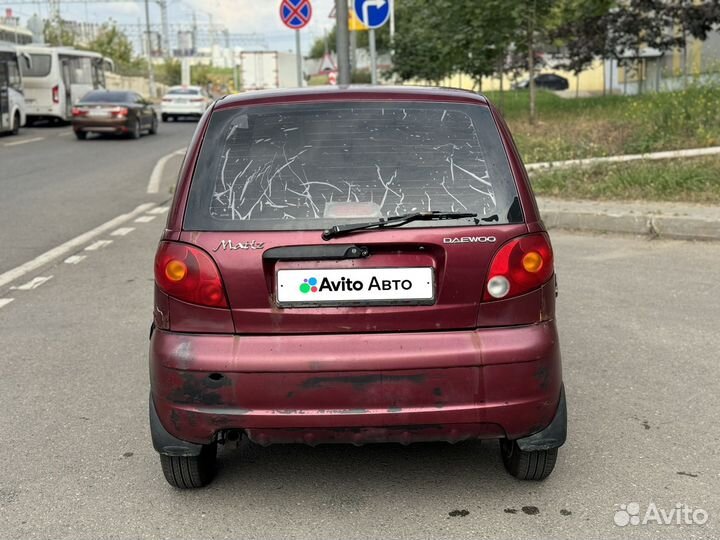 Daewoo Matiz 0.8 МТ, 2007, 165 230 км