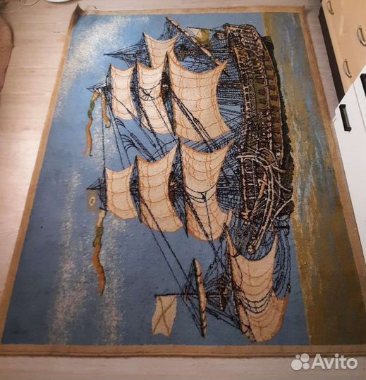 Ковер бу шерстяной