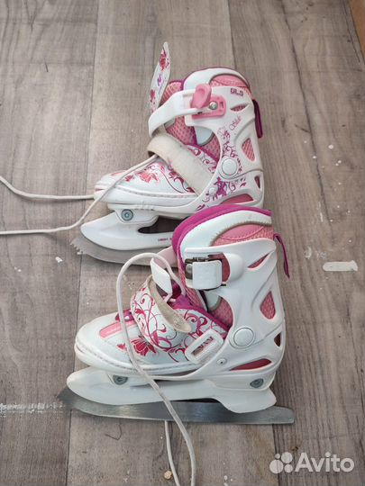 Коньки раздвижные 27-30