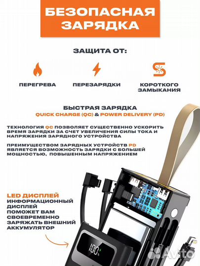 Powerbank FaizFull 50.000mah 22.5w