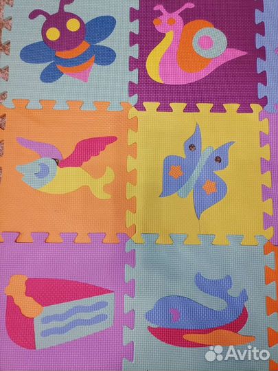 Детский коврик пазл