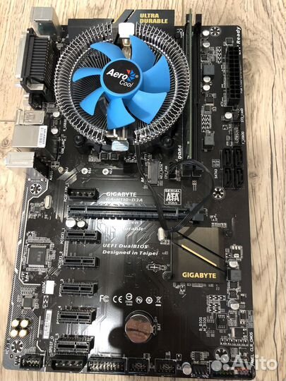 Материнская плата Gigabyte ga H110 d3a