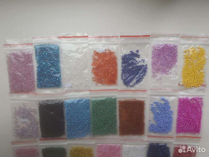 Неполные пакетики бисера