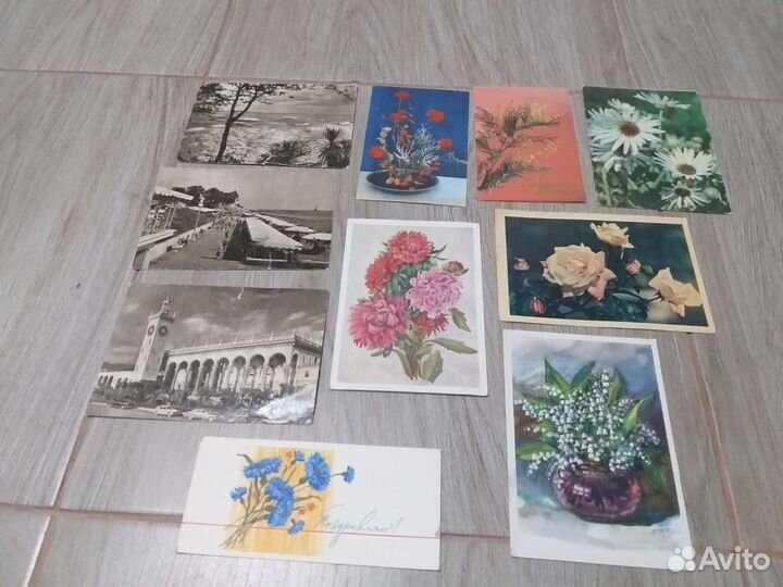 Открытки СССР 50е,60е