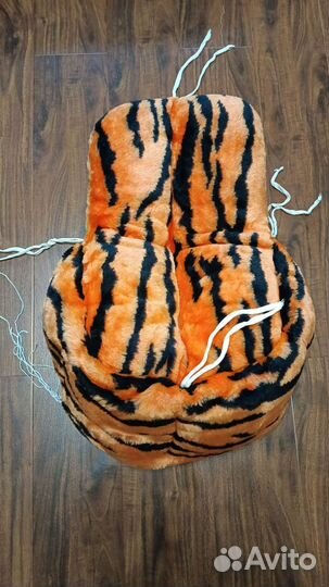 Меховое сиденье в сани