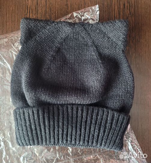 Шапка котик кот с ушками новая shein