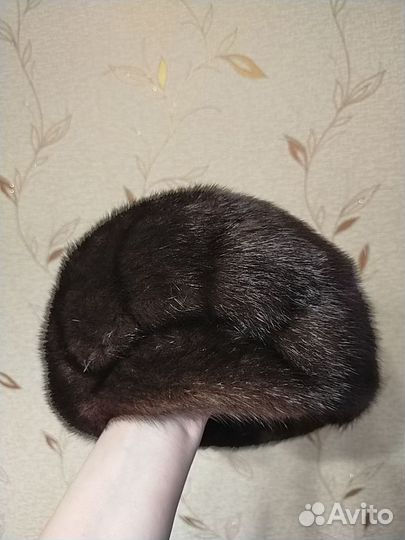 Шапка норковая женская новая