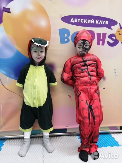 Костюм венома красный