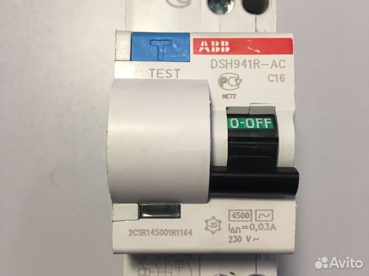 ABB DSH941R С16 диф автомат