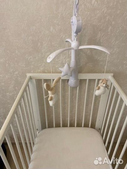 Детская кровать IKEA с матрасом новая