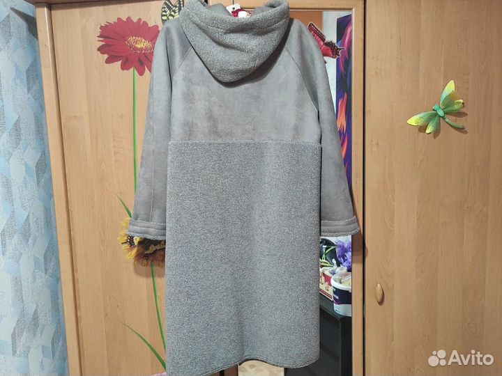 Пальто - дубленка женское размер 50-52