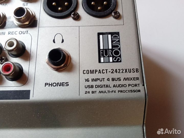 Микшерный пульт Eurosound Compact-2422xusb